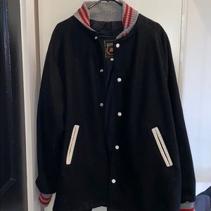 Rennoc Classic Varsity Jacket Large